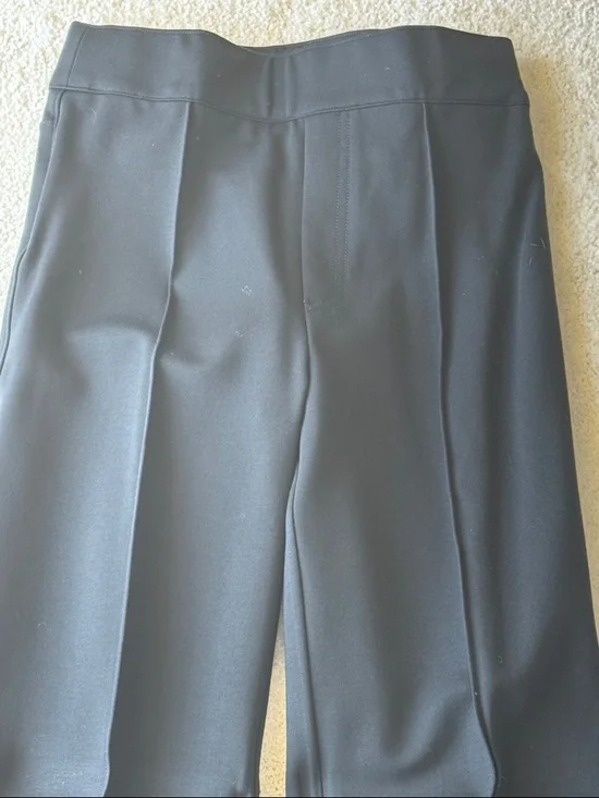 Spanx High-Waist Black Flared Dress Pants - Picture 3 of 9